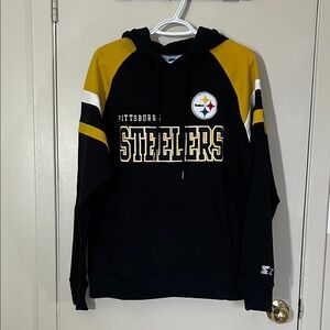 Pittsburgh Steelers Black and Yellow Hoodie